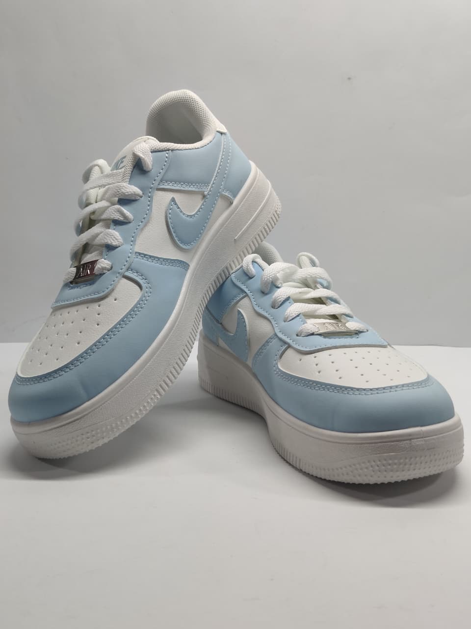 Nike Air Force 1 Low White and Sky Blue
