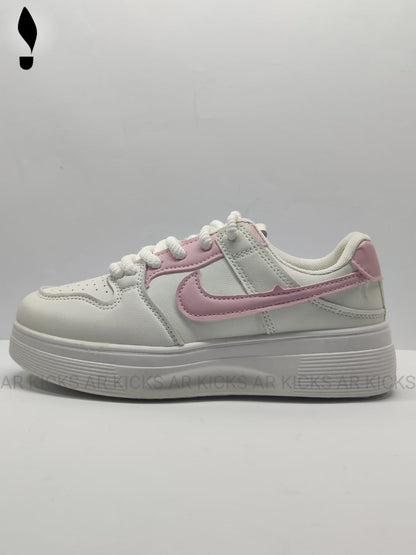 Nike Woman Sneakers Gamma Force Pink and White