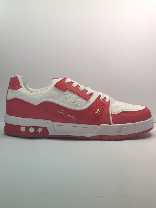 AR kicks Chunky Sneakers Red Edition