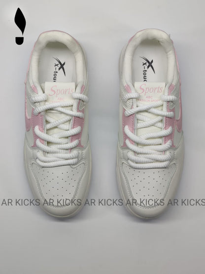 Nike Woman Sneakers Gamma Force Pink and White