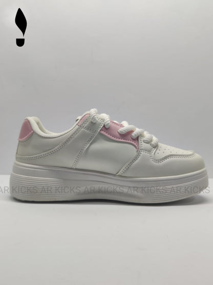 Nike Woman Sneakers Gamma Force Pink and White