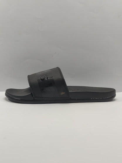 "Adidas Slides Black Stripes