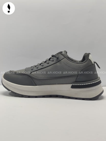 AR Kicks Grey Bolt Sneakers