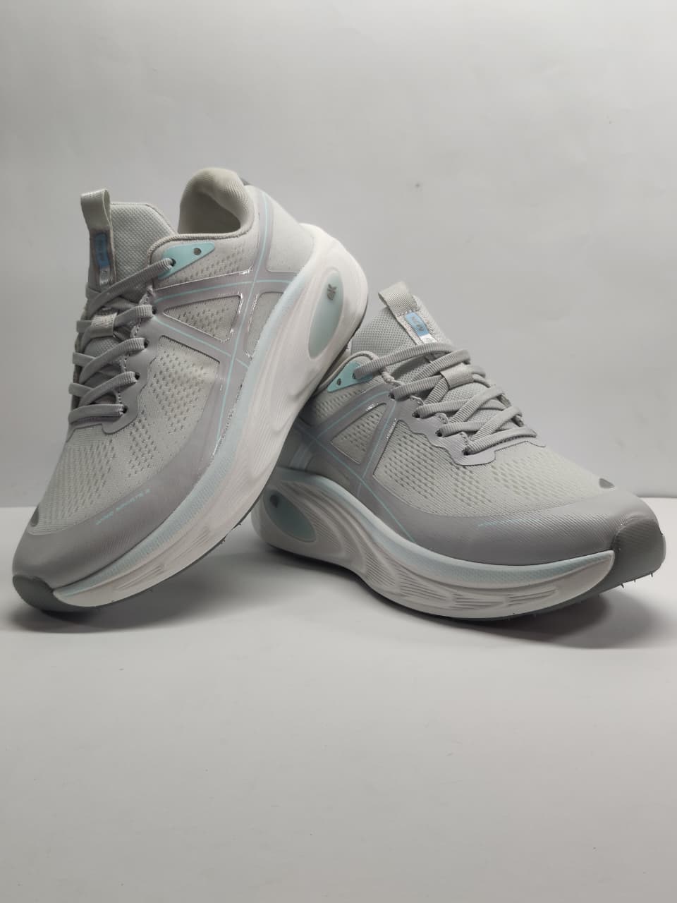 AR Kicks Running Shoes Light Gray Luxury Collection