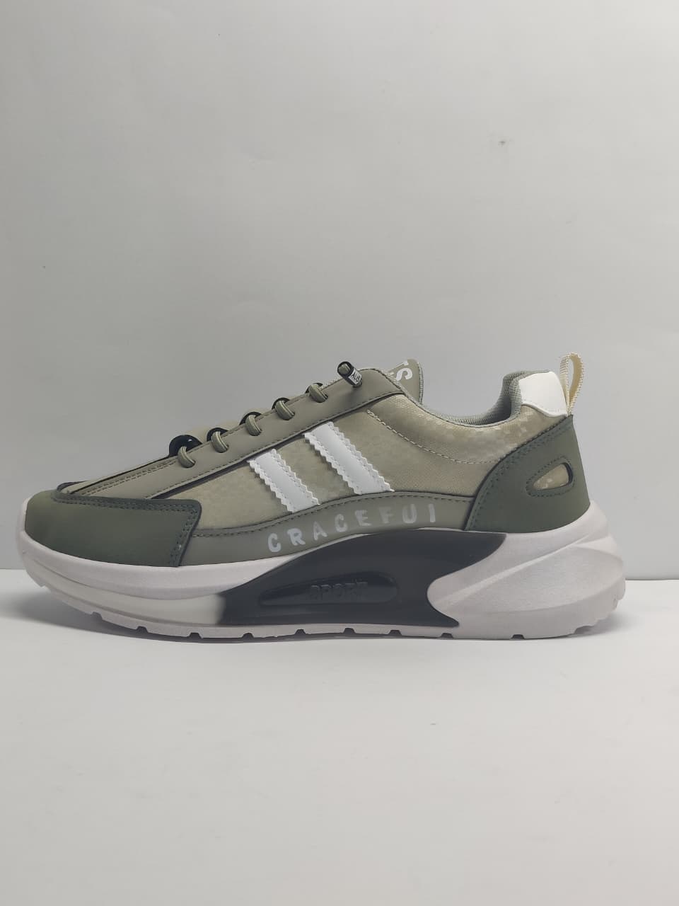 AR Kicks Olive Storm Chunky Sneakers