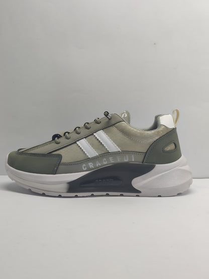 AR Kicks Olive Storm Chunky Sneakers