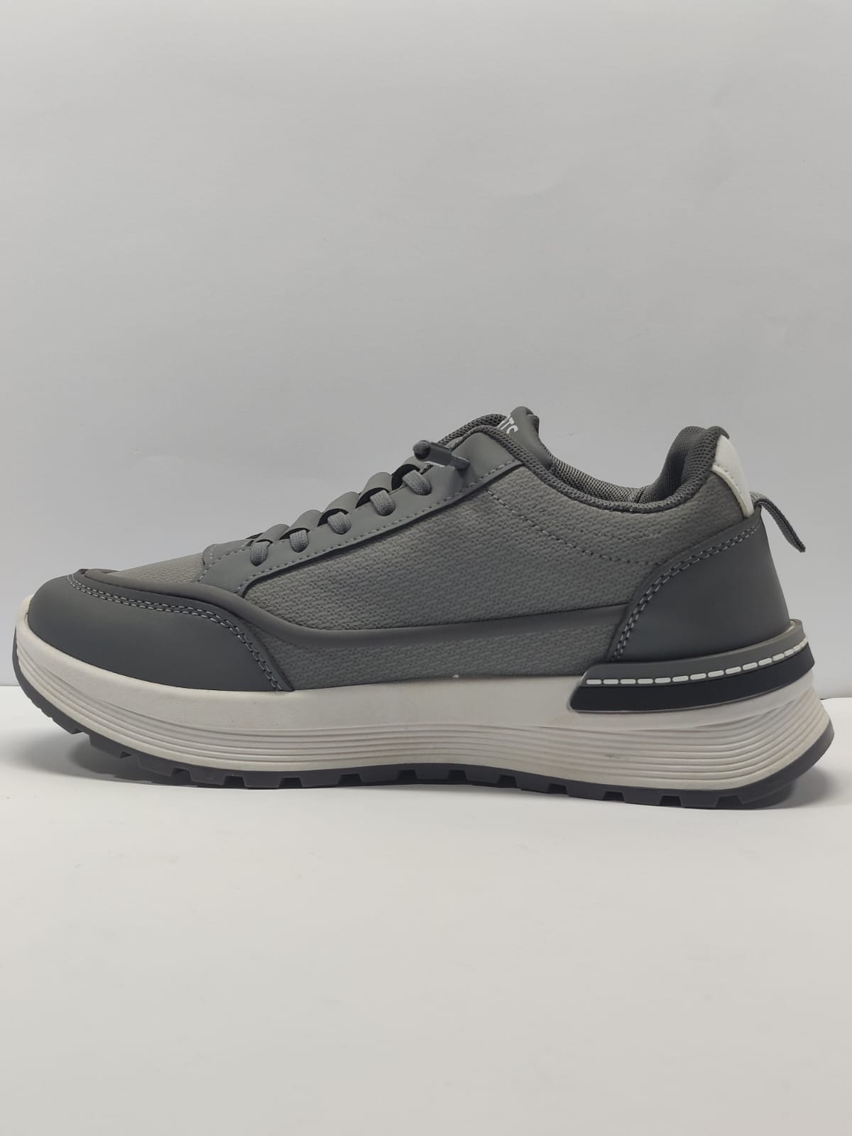 AR Kicks Sports Sneakers Grey White
