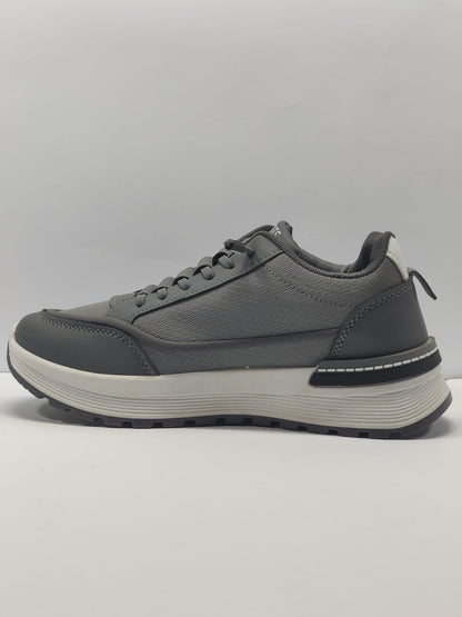 AR Kicks Sports Sneakers Grey White
