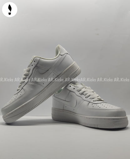 Nike Air Force F1 Triple White Premium