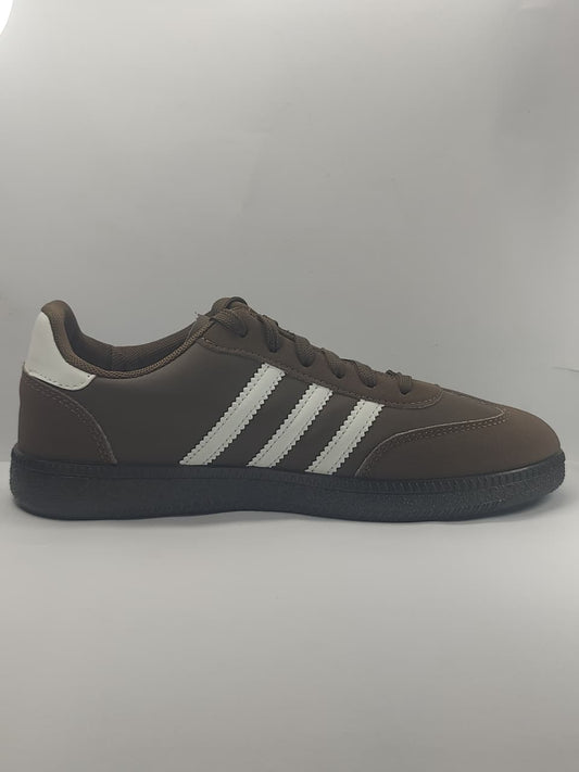adiddas Samba OG White And dark chocolate